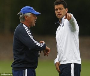 Ballack and Ancelotti