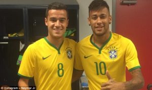Neymar and Coutinho