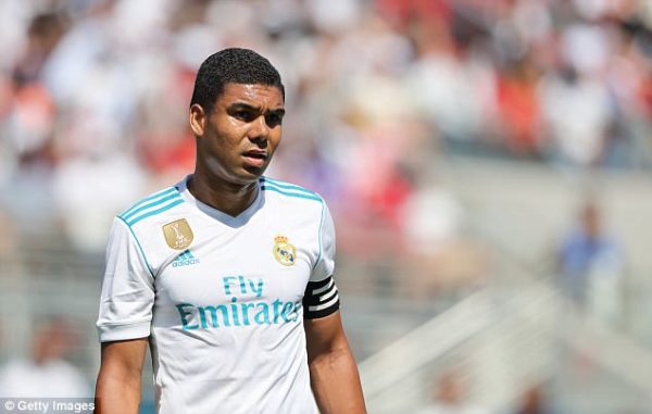 Casemiro Mengatakan Madrid Harus Lebih Tenang