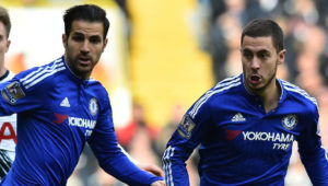 Hazard Sebut Cesc Fabregas Terbaik Dari Yang Terbaik