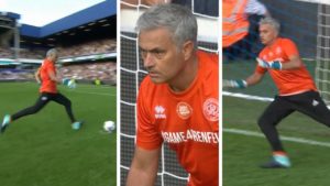 Ketika Jose Mourinho Beralih Menjadi Penjaga Gawang
