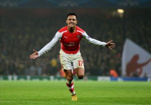 Peforma Sanchez Di Cintai oleh Para Fans Di Arsenal