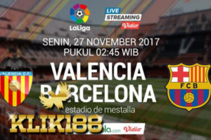 Prediksi Valencia vs Barcelona 27 November
