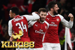 Laporan Pertandingan Arsenal VS BATE Barisov Skor 6-0