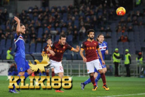 Laporan Pertandingan Sepakbola Serie A Sampdoria VS AS Roma