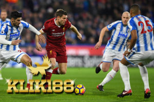 Laporan Pertandingan Sepakbola Liga Inggris Huddersfield VS Liverpool