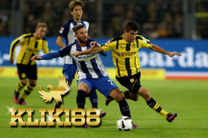 Laporan Pertandingan Sepakbola Hertha BSC VS Borussia Dortmund