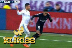 Pertandingan Liga Champions Seharusnya Neymar Diusir Menit 63