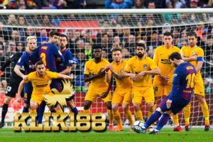 Laporan Pertandingan Sepakbola La Liga Barcelona VS Atletico Madrid